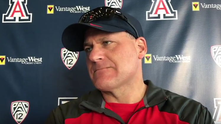 Watch: Arizona coach Rich Rodriguez talks the UA's much-improved quarterback situation